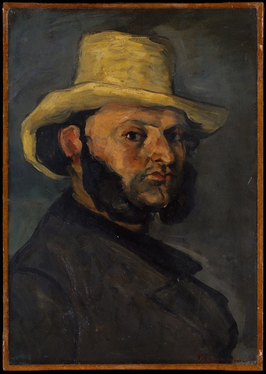 Paul Cézanne, Gustave Boyer (b. 1840) in a Straw Hat