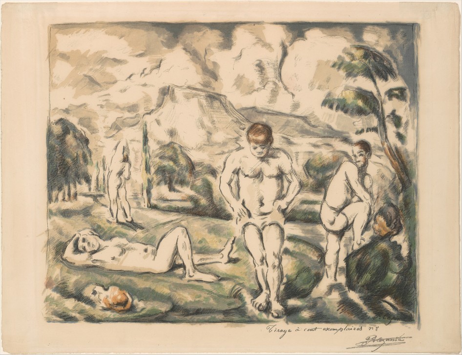 Paul Cézanne, The Large Bathers (Les Baigneurs)