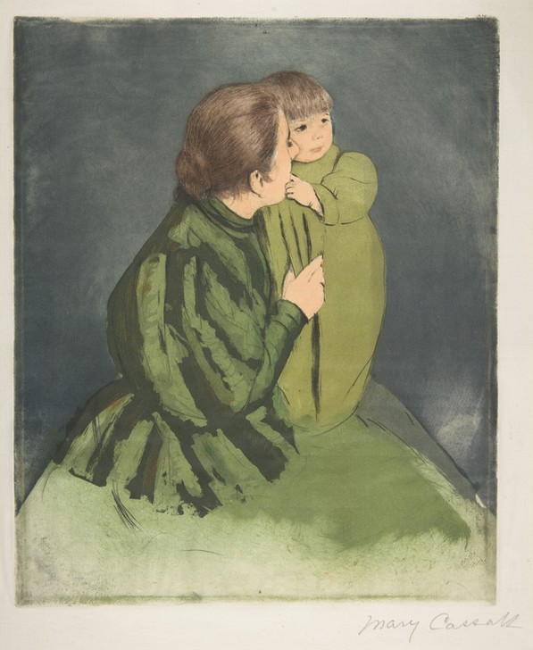 Mary Cassatt, Peasant Mother and Child