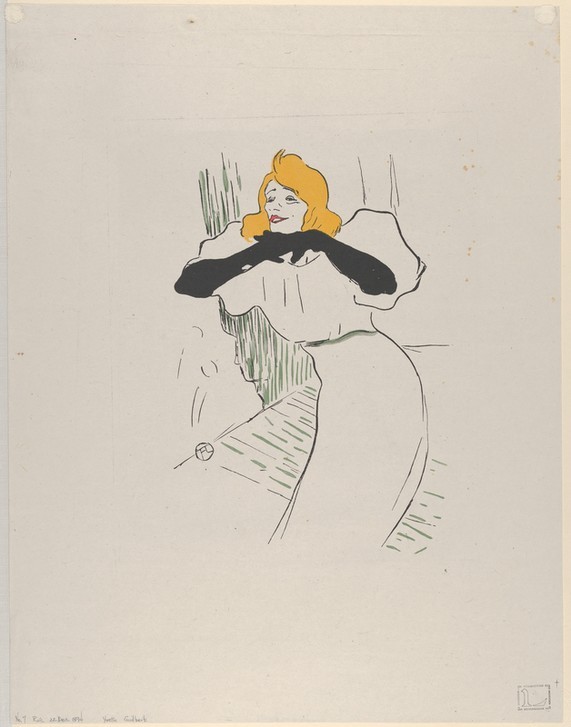 Henri de Toulouse-Lautrec, Yvette Guilbert