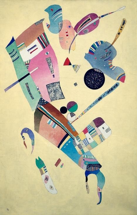 Wassily Kandinsky, Moderation (Abstrakte Kunst, Russische Kunst, geometrische Formen, Muster, Wohnzimmer, Treppenhaus, Wunschgröße, Klassische Moderne, bunt)