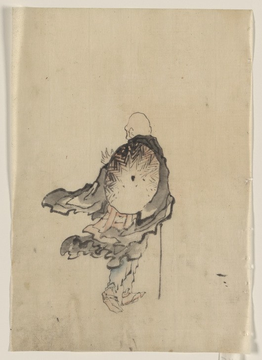 Katsushika Hokusai, Walking man (Kunst,Völkerkunde,Japanische Kunst)