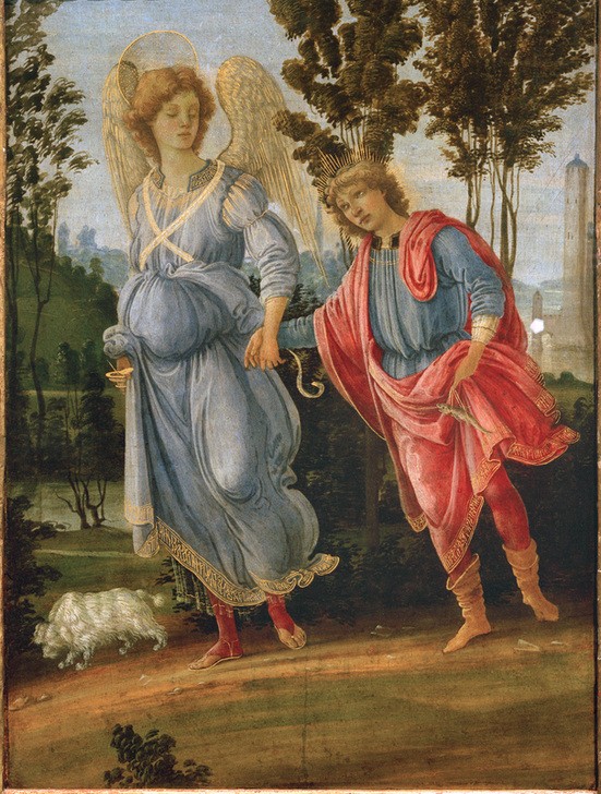 Filippino Lippi, Tobias mit dem Engel  (Religion und Glaube)