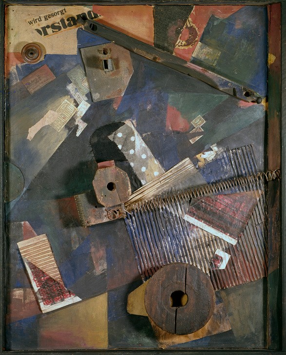 Kurt Schwitters, Konstruktion Merz. Ausgerenkte Kräfte (Dadaismus,Deutsche Kunst,Kunst,Typographie,Nachkriegszeit (1. Weltkrieg))