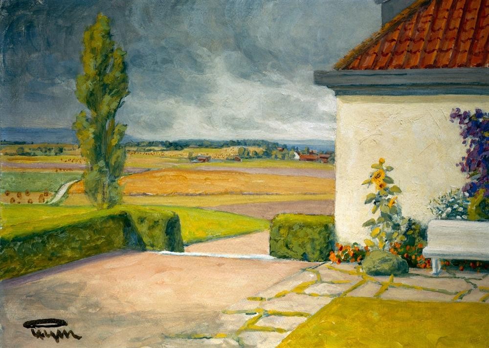 Eugen, Prinz von Schweden, Hörn av Örgarden (Garten Und Park,Kunst,Landschaft,Wohnhaus (Allgemein),Hausgarten,Schwedische Kunst,Garten)