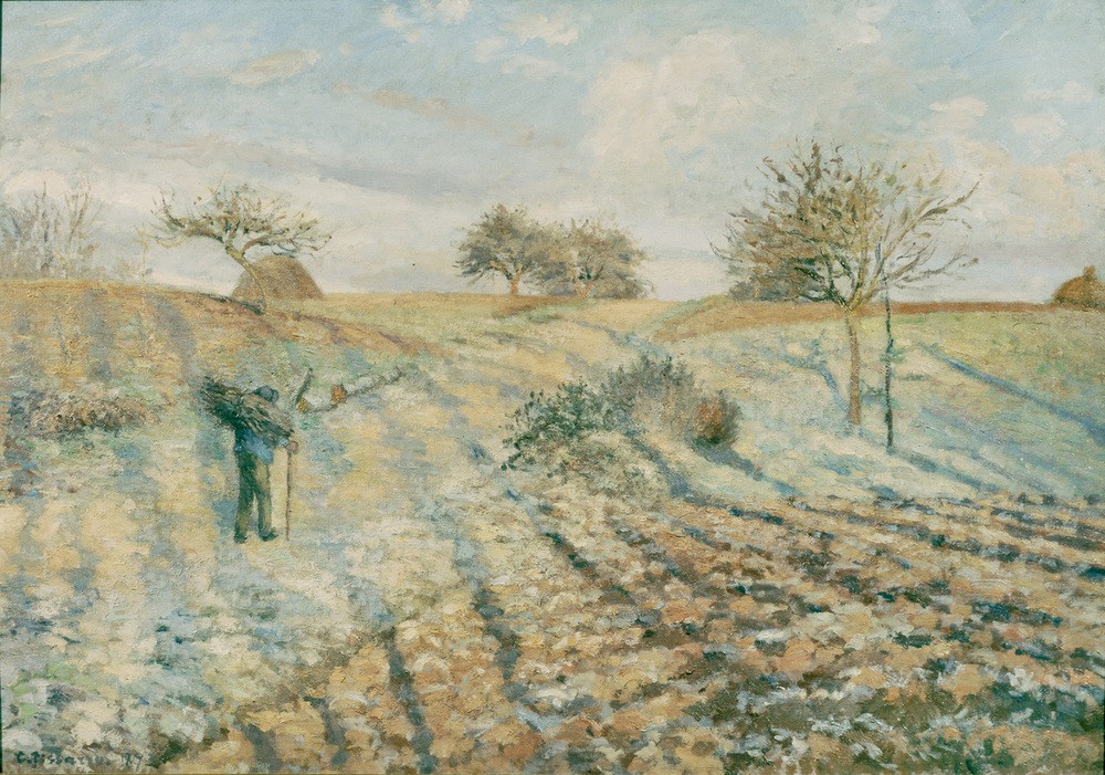 Camille Pissarro, Gelee blanche – Hoarfrost (Frost)