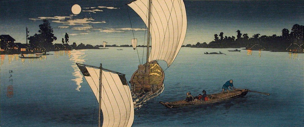 Takahashi Hiroaki,  Edo (Fluss) 