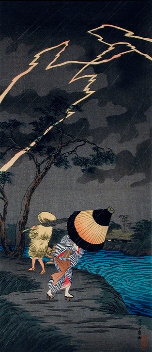 Takahashi Hiroaki, Gewitter bei Tateishi 