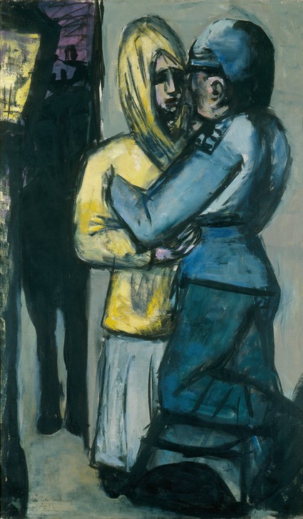 Max Beckmann, untitled (Expressionismus, Klassische Moderne, Malerei, Wohnzimmer, Treppenhaus, Wunschgröße, bunt)