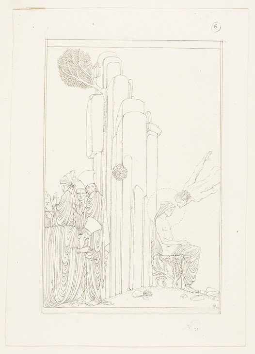 Charles Ricketts, The Teacher of Wisdom (Kunst)