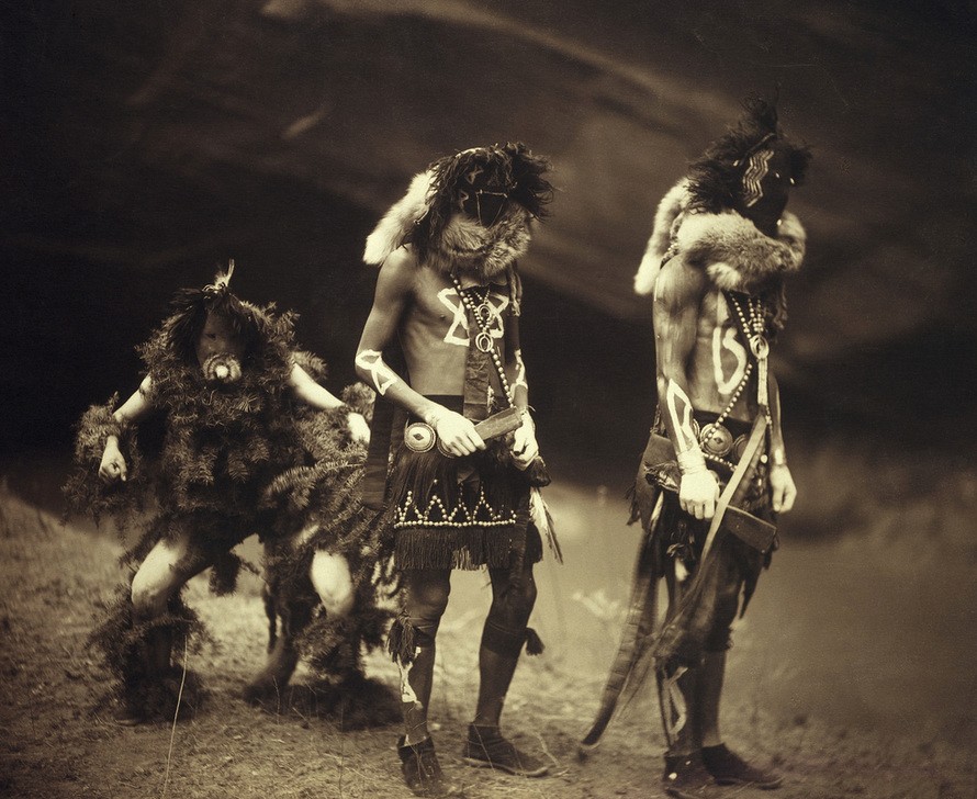 Edward S. Curtis, Unbekannt (GESCHICHTE, MANN, MEDIZINMANN, NAVAJO, HEILUNG (ALLGEMEIN))
