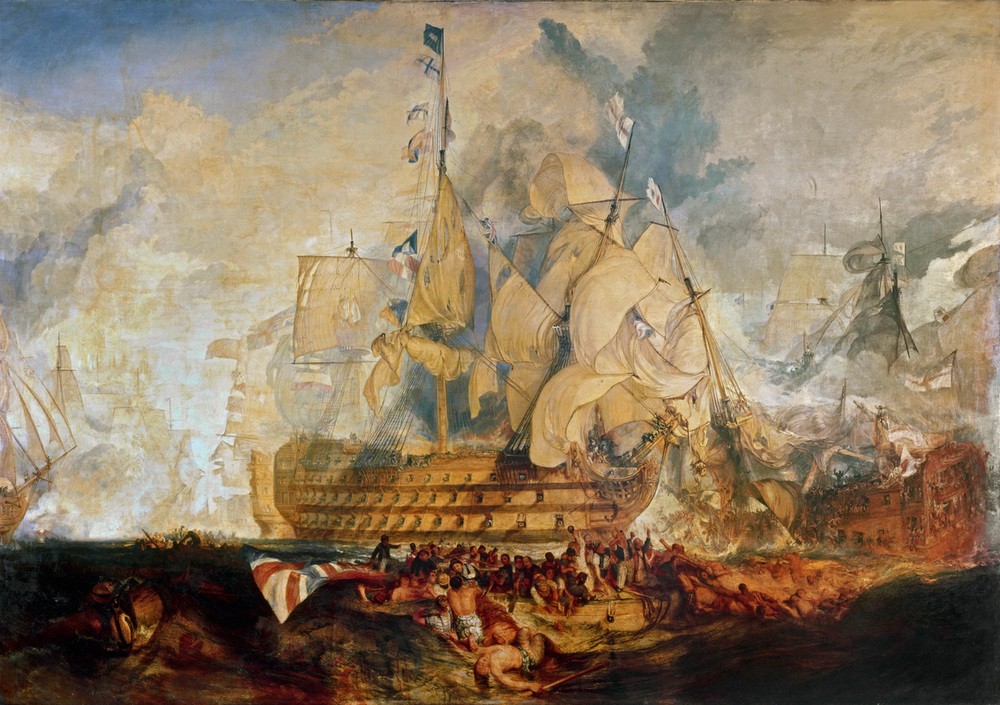 JOSEPH MALLORD WILLIAM TURNER, Battle of Trafalgar