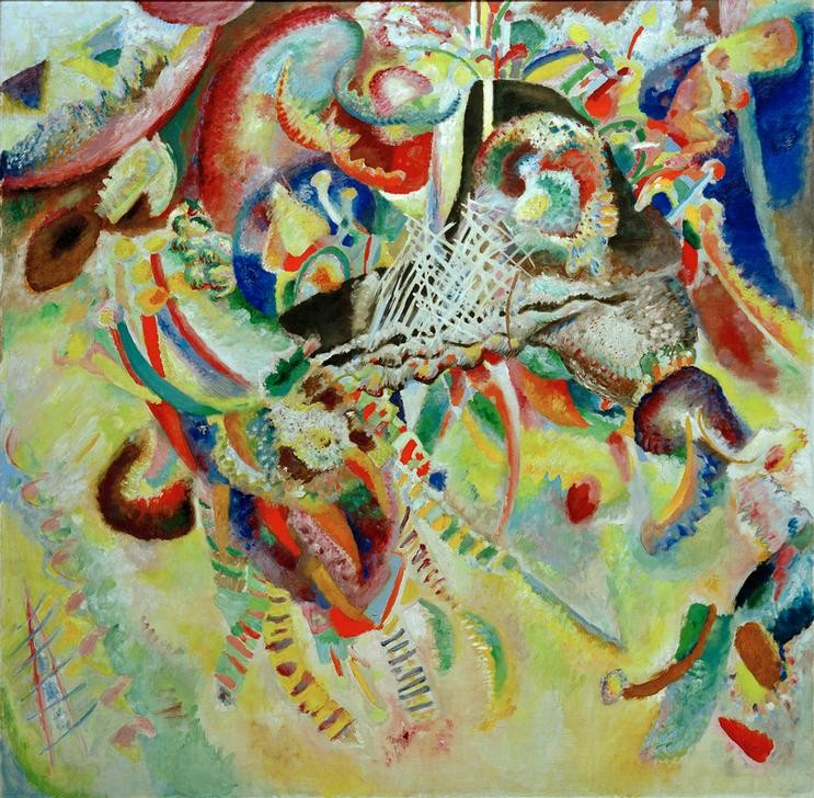 Wassily Kandinsky, Fuga (Kunst,Expressionismus,Der Blaue Reiter,Abstrakte Kunst,Russische Kunst,Abstraktion,Neue Kuenstlervereinigung Muenchen,Farbigkeit,Farbe)