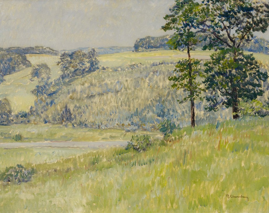 Max Clarenbach, Sommerlandschaft (KUNST)