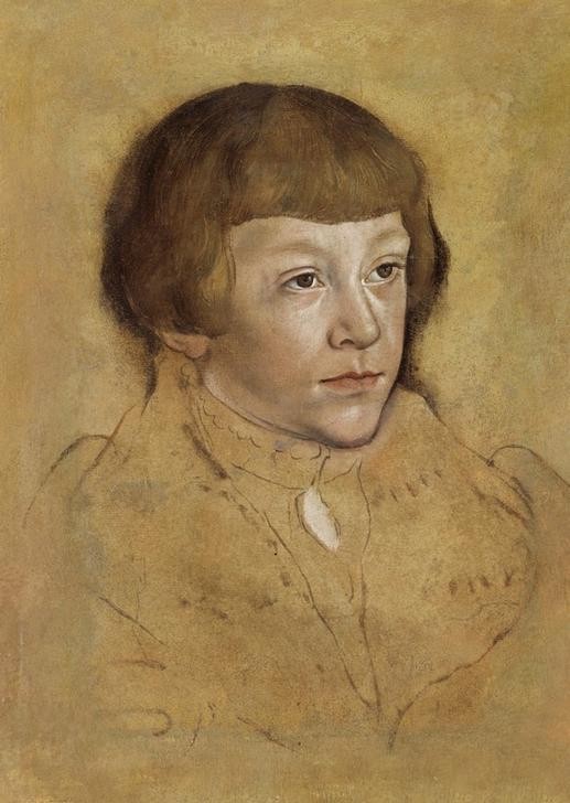 Lucas Cranach der Ältere, Bildnis eines sächsischen Prinzen (Deutsche Kunst,Geschichte,Kind,Renaissance,Portrait,Prinz)