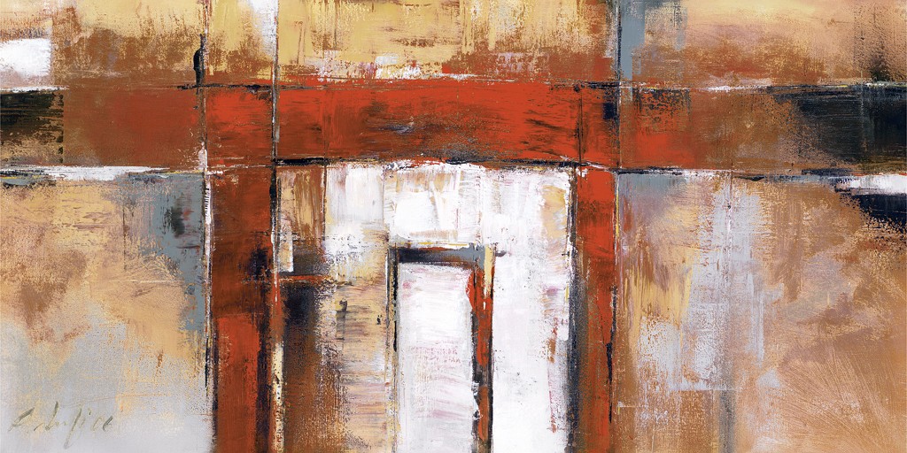 Farnoosh Ashrafi, Durchgang II (Abstrakt, Malerei, modern, zeitgenössisch, Wohnzimmer, Büro, Business, bunt)