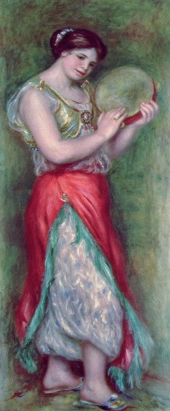 Pierre-Auguste Renoir, Dancing Girl with Tambourine, 1909