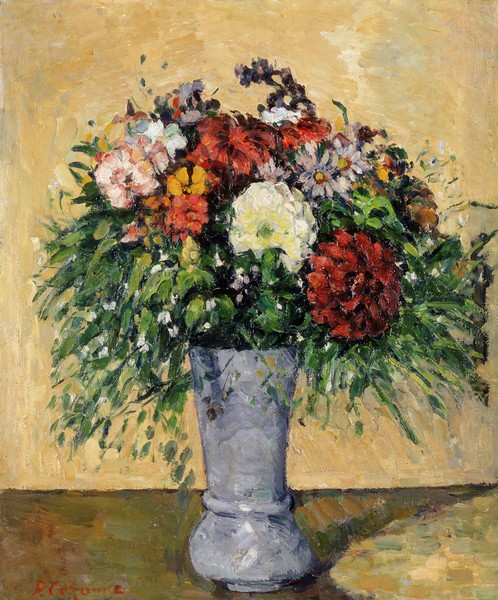 Paul Cézanne, Bouquet of Flowers in a Vase, c.1877 (oil on canvas)