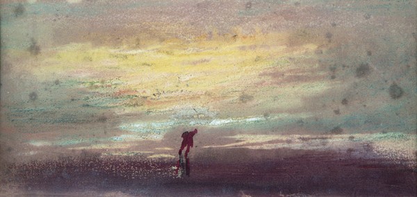 Joseph Mallord William Turner, Study of Sunlight (watercolour) (Meer, Licht, Sonnenlicht, diffus, Meeresbrise, Romantik, Malerei, Klassiker, Wohnzimmer, Wunschgröße, bunt)