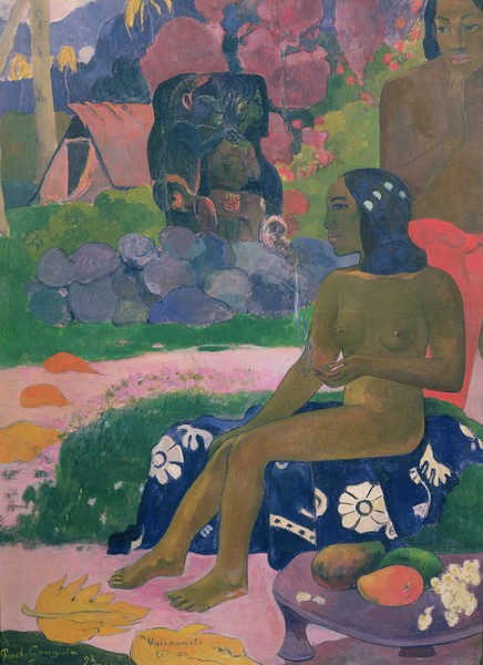 Paul Gauguin, Vairaumati Tei Oa (Her Name is Vairaumati), 1892 (oil on canvas)