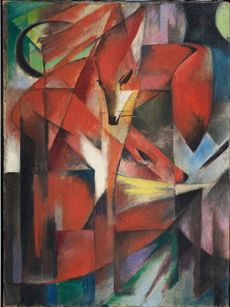 Franz Marc, The Fox, 1913