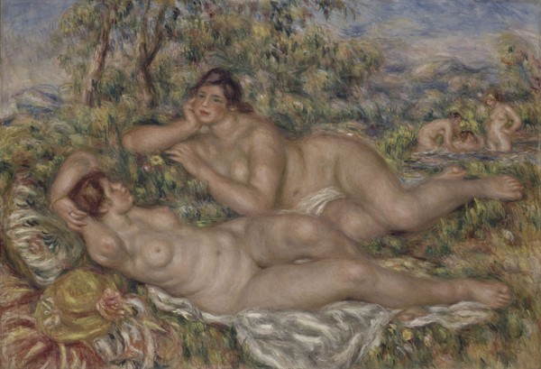 Pierre-Auguste Renoir, The Bathers, c.1918-19 (oil on canvas)