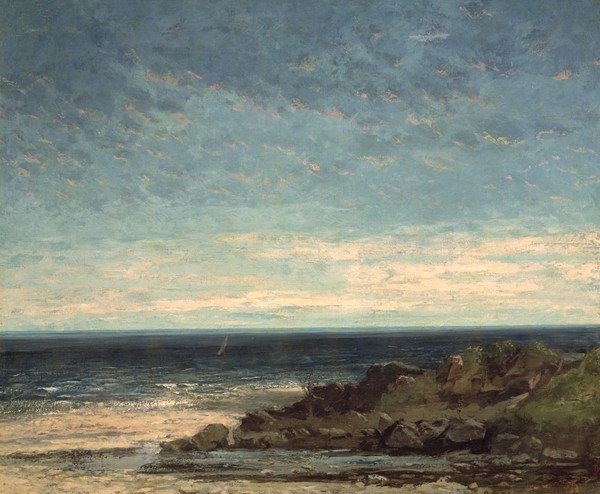 Gustave Courbet, The Sea