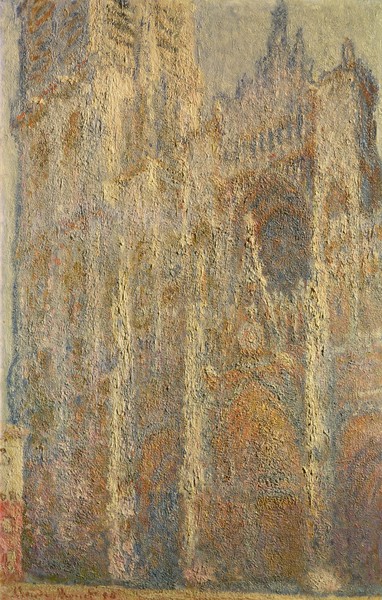 Claude Monet, Rouen Cathedral, Midday, 1894 (oil on canvas)