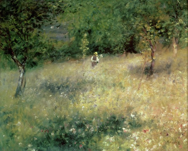 Pierre-Auguste Renoir, Spring at Chatou, c.1872-5