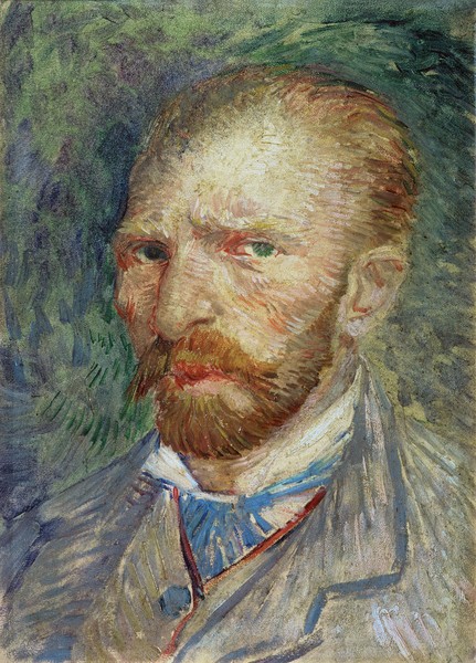 Vincent van Gogh, Self Portrait, 1887 (oil on paper)