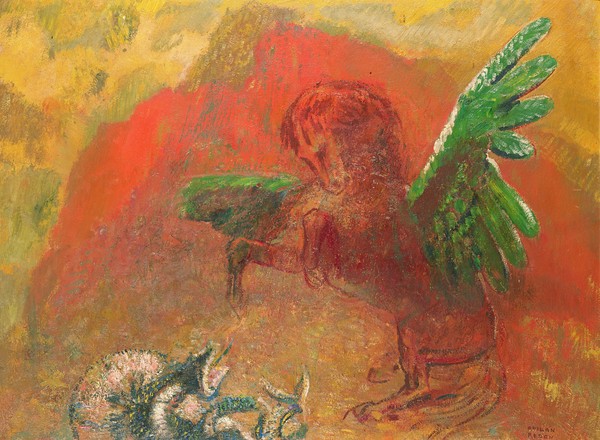 Odilon Redon, Pegasus Triumphant