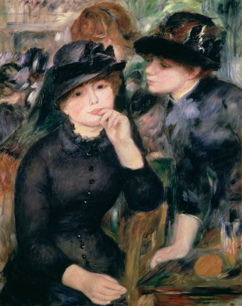 Pierre-Auguste Renoir, Girls in Black, 1881-82 (oil on canvas)