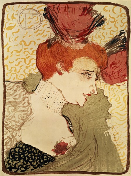 Henri de Toulouse-Lautrec, Mlle. Marcelle Lender, 1895 (litho)