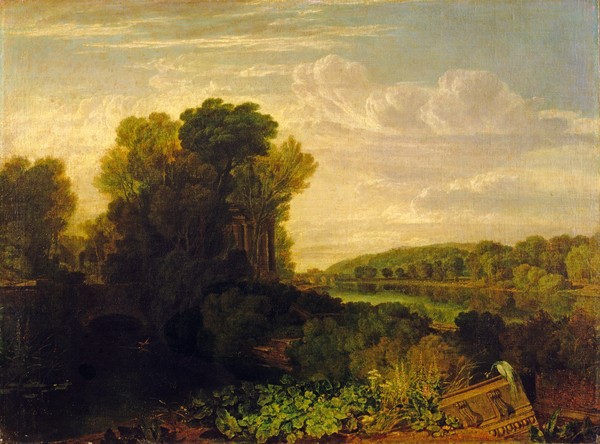 Joseph Mallord William Turner, The Thames at Weybridge, c.1807-10