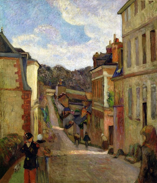 Paul Gauguin, A Suburban Street, 1884