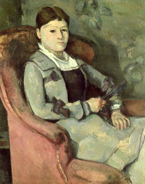 Paul Cézanne, The Artist's Wife in an Armchair, c.1878/88 (oil on canvas)