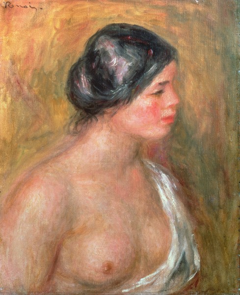 Pierre-Auguste Renoir, Portrait of Madeleine Bruno, 1913 (oil on canvaS)