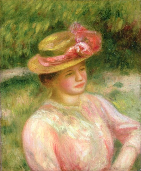 Pierre-Auguste Renoir, The Straw Hat, 1895