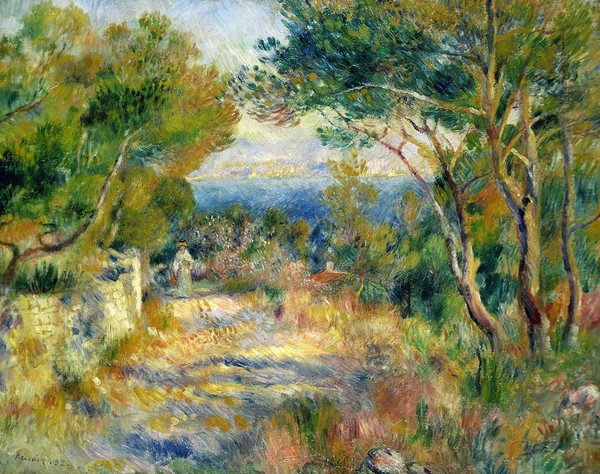 Pierre-Auguste Renoir, L'Estaque, 1882 (oil on canvas)