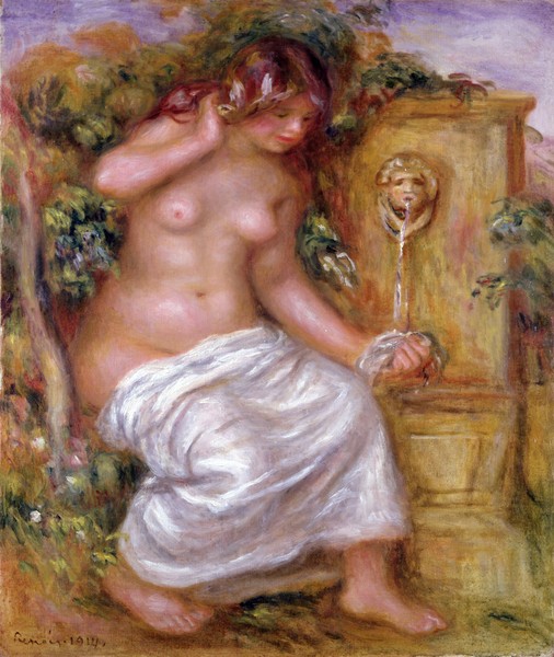 Pierre-Auguste Renoir, The Bather at the Fountain, 1914