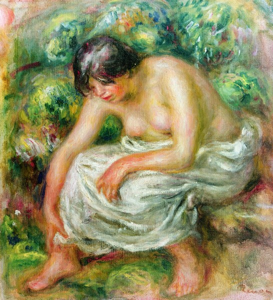 Pierre-Auguste Renoir, The toilet after the bath, 1915