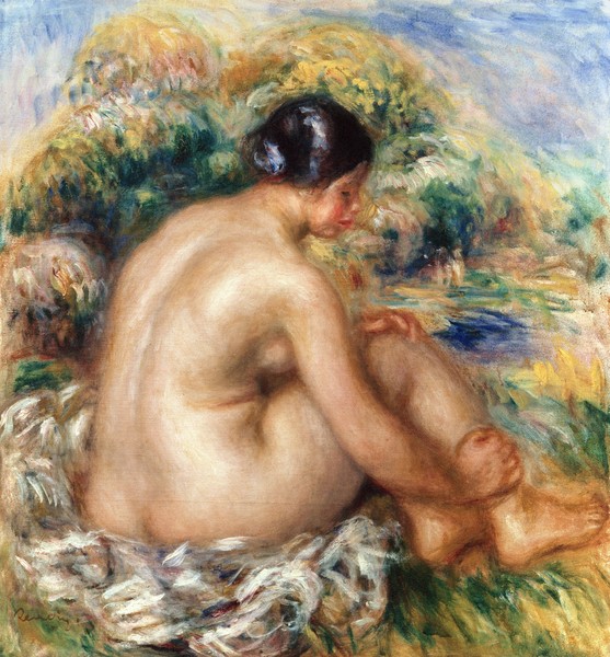 Pierre-Auguste Renoir, Bather, 1915
