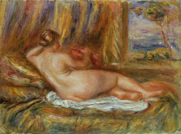 Pierre-Auguste Renoir, Reclining nude, 1914