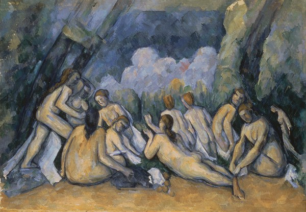Paul Cézanne, The Large Bathers, c.1900-05 (oil on canvas)