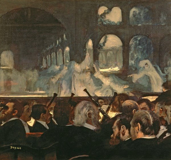 Edgar Degas, The ballet scene from Meyerbeer's opera 'Robert le Diable', 1876