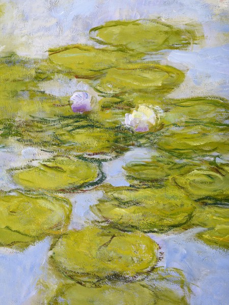 Claude Monet, Nympheas, 1916-19 (detail of 377597) (oil on canvas)
