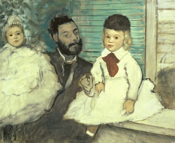 Edgar Degas, Comte Le Pic and his Sons