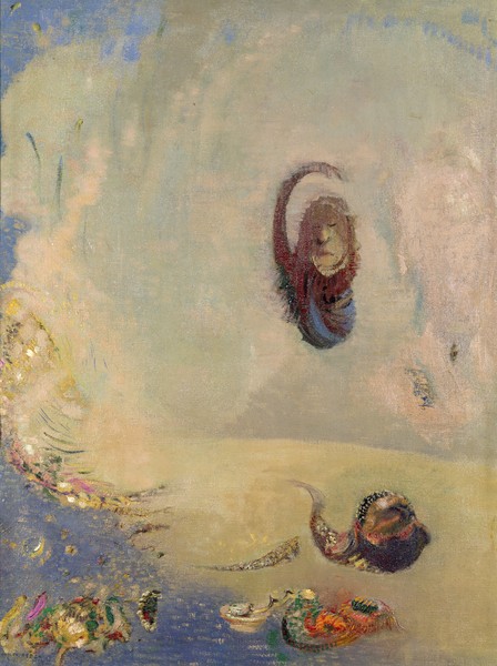 Odilon Redon, Oannes, c.1910 (oil on canvas)