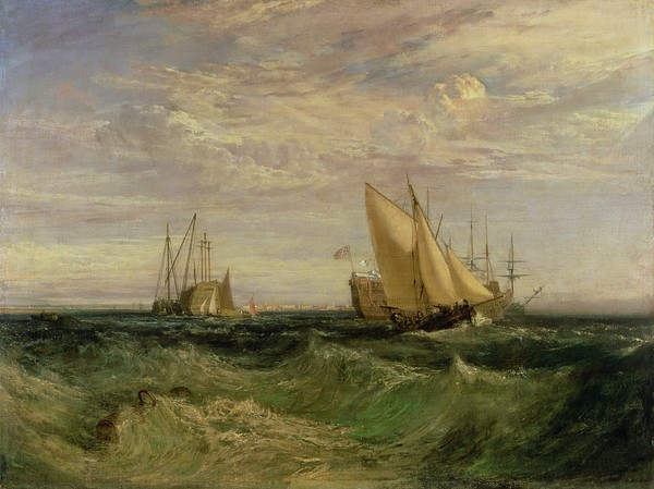 Joseph Mallord William Turner, The Confluence of the Thames and the Medway, c.1808