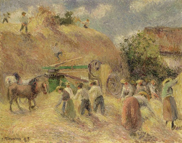 Camille Pissarro, The Harvest, 1883